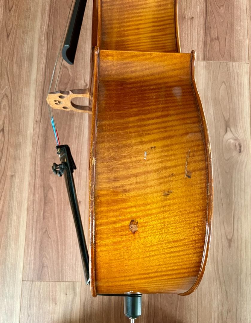 チェロ（Karl Höfner）と弓（Johs.O.Paulus）のセット