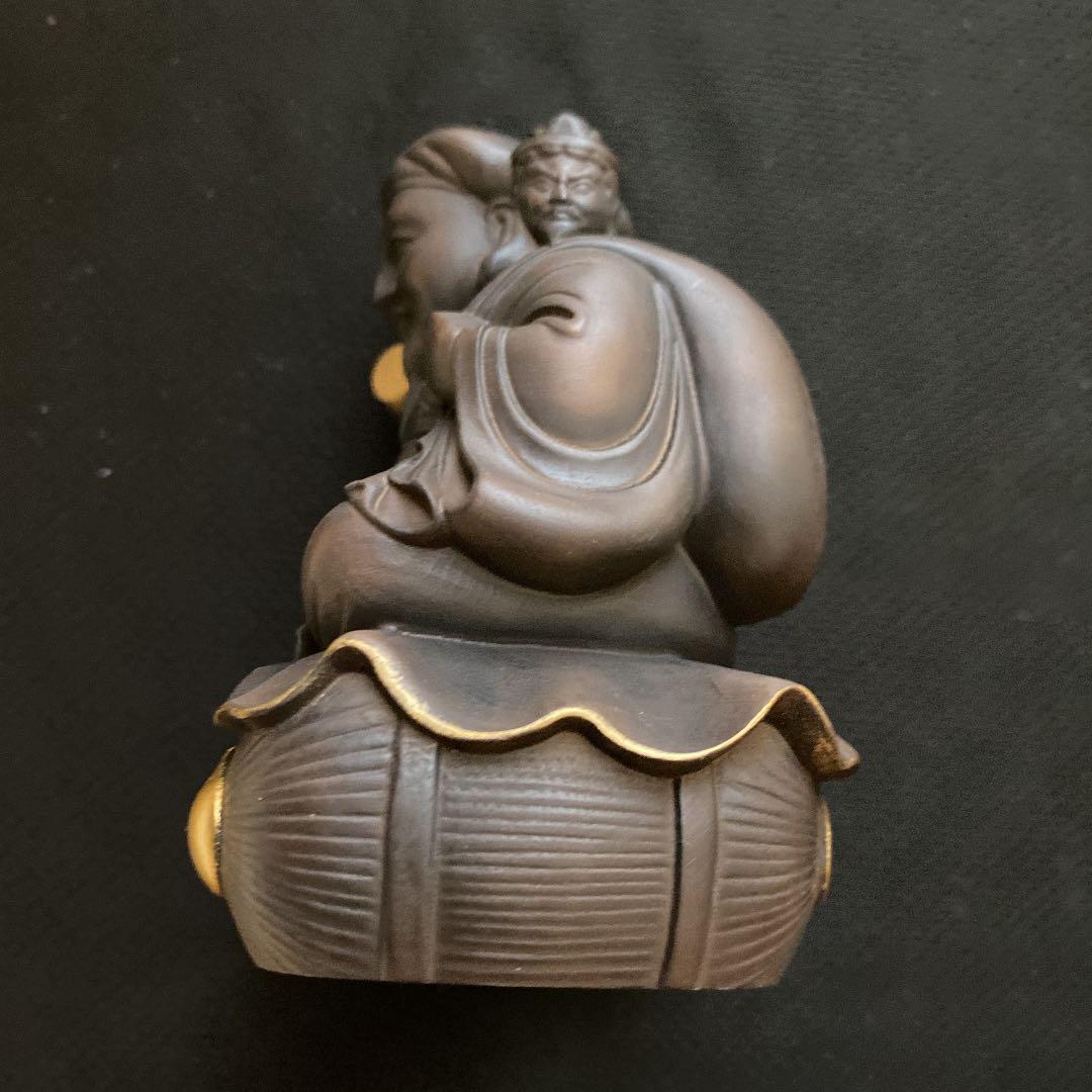 仏像❤️超激レア❤️三面大黒天最強開運日に信貴山にて祈祷済み