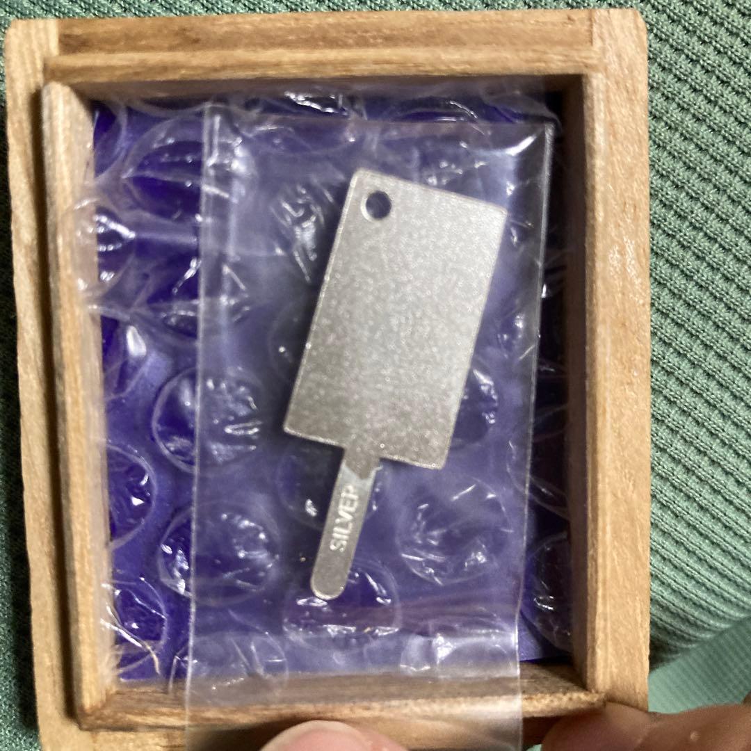 ガリガリ君 25周年記念 純銀製　シルバーアイススティック