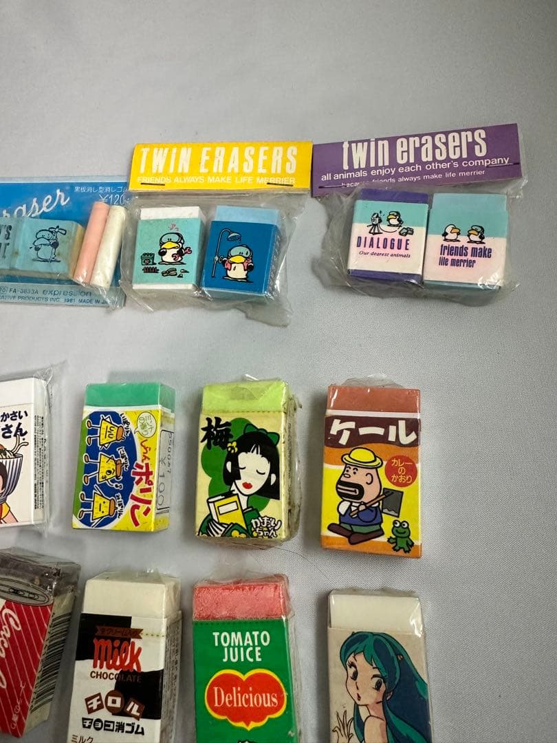 キャラクター消しゴムセット おもしろ消しゴム 大量