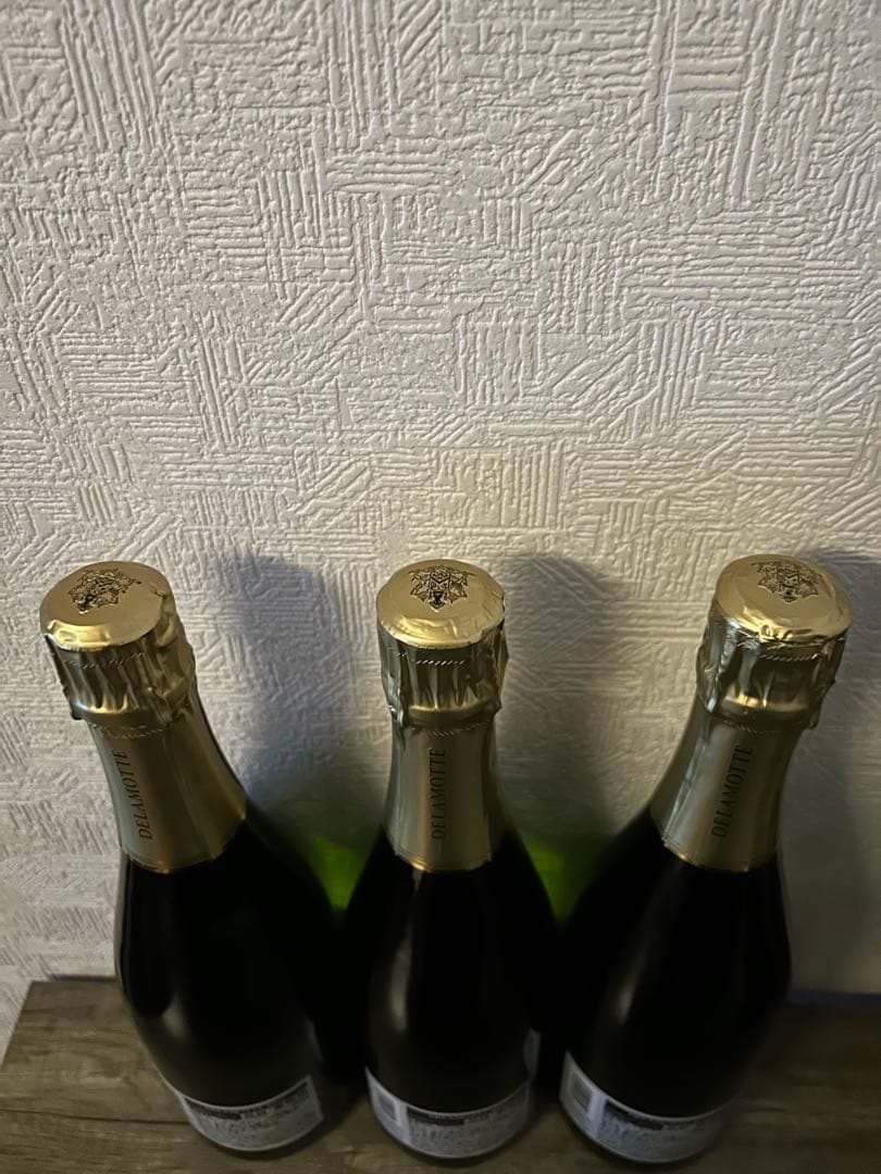 DELAMOTTE ブリュットシャンパン 超お得3本セット