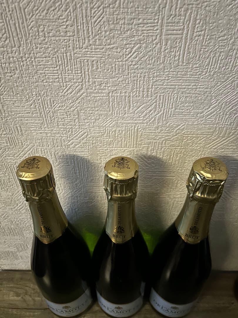 DELAMOTTE ブリュットシャンパン 超お得3本セット
