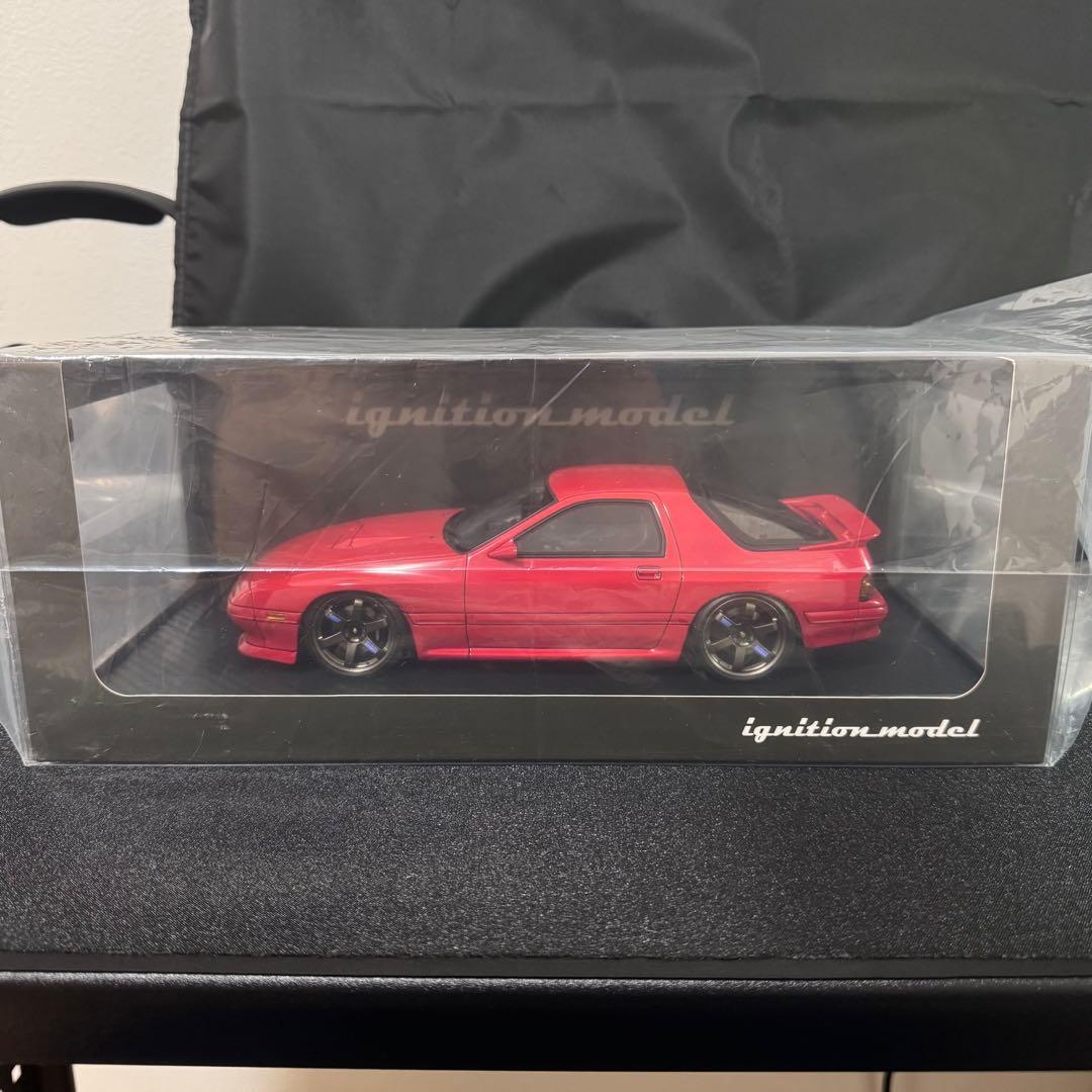 イグニッションモデル1/18 RX7 FC3S Red IG0218 廃盤レア