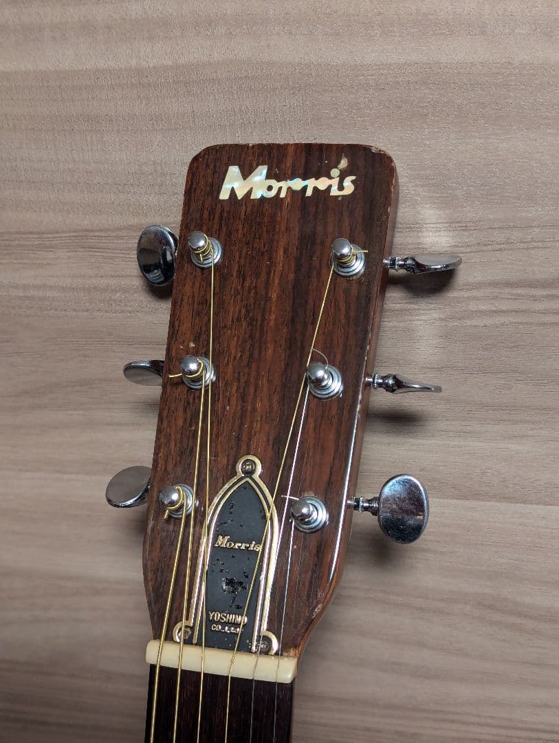 Morris 芳野楽器製 F-15 原田荘一郎サイン 1969年製 ハカランダ?