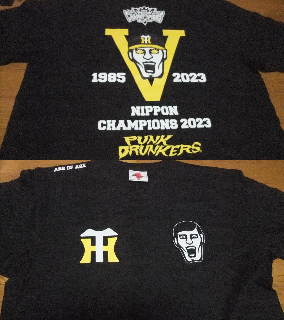 阪神タイガース 優勝記念 XXL punk drunkers 未使用 Tシャツ