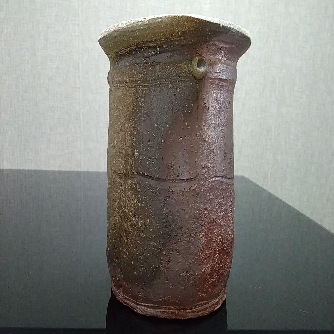【備前焼 花入①】Bizen ware Flower vase ( 送料無料！)