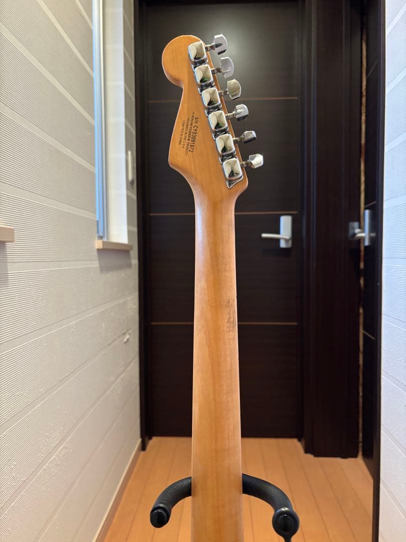 2000年代前半　Squier Stratocaster ブラック