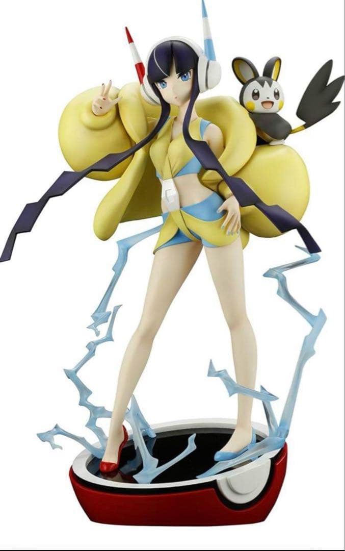 ポケットモンスター ポケモンセンター　オリジナルフィギュア カミツレ&エモンガ