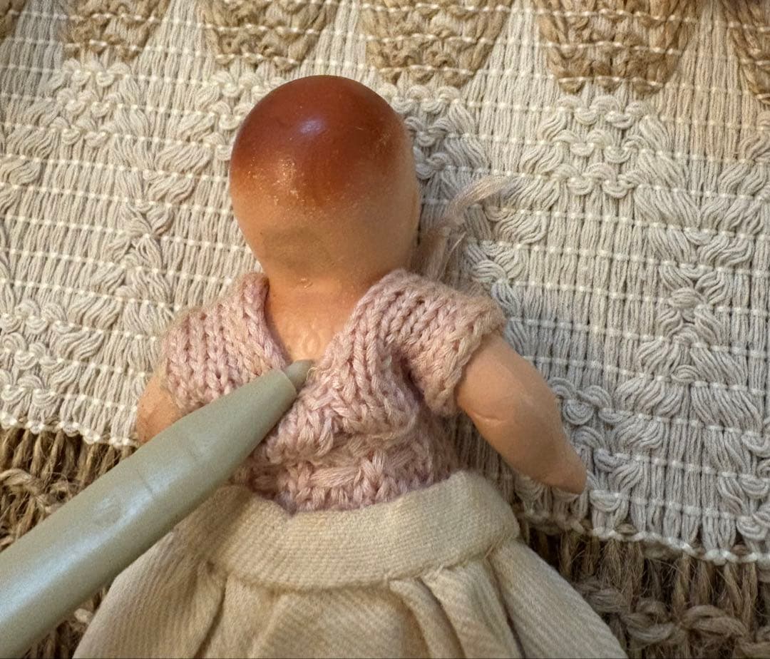 ドイツ　アンティーク　ベビードール　3体セット