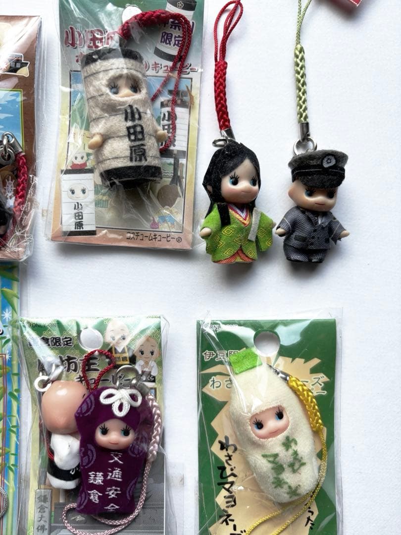 キューピー 根付け ストラップ 14個セット ご当地 限定