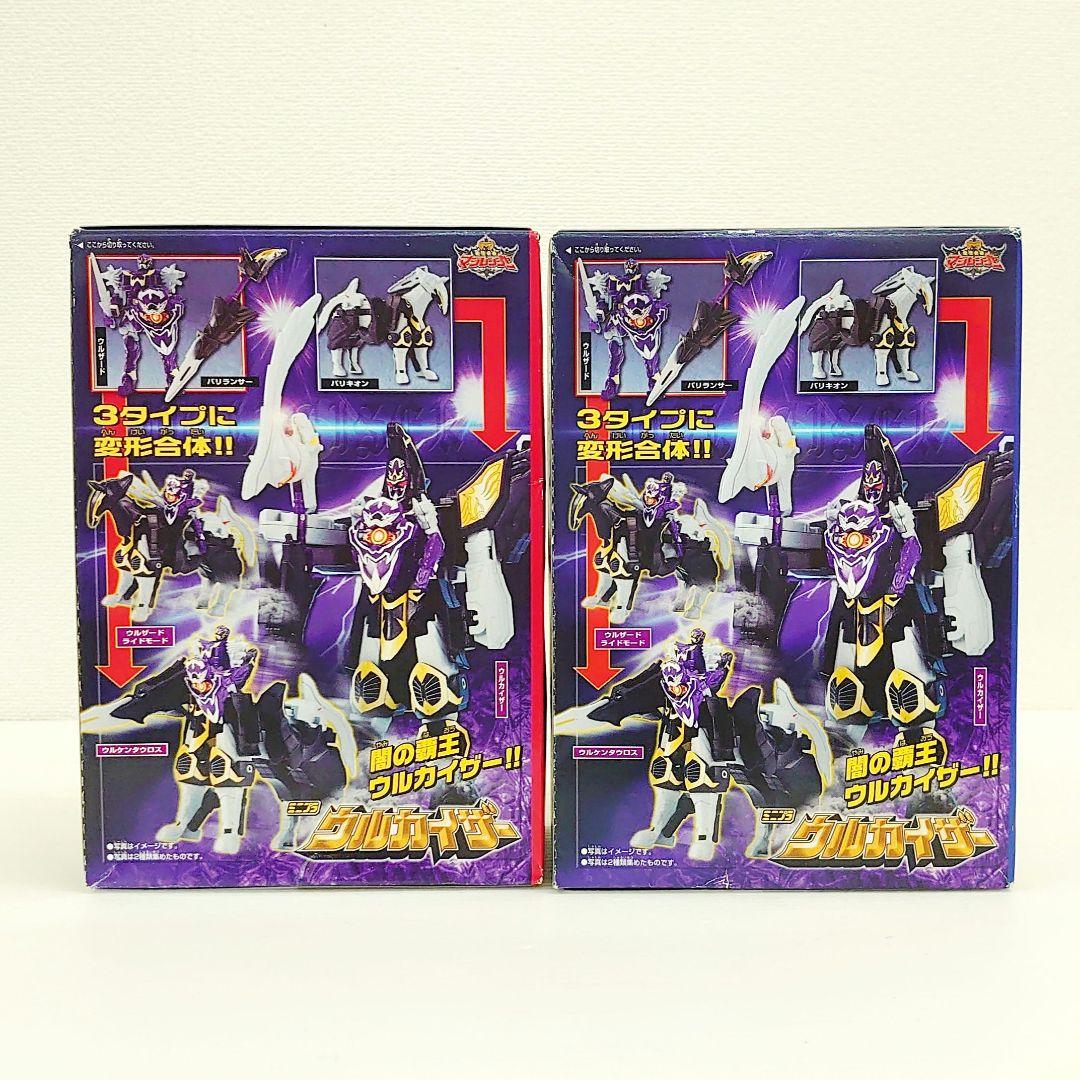 未開封 ミニプラ 魔法戦隊マジレンジャー ウルカイザー 全2種セット