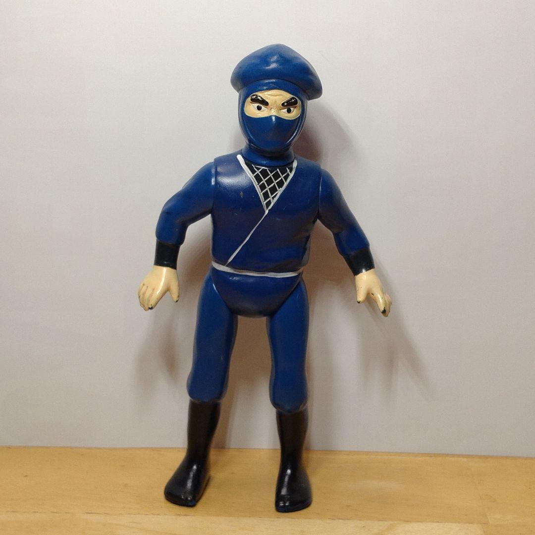 バンダイ 宣弘社 月光仮面 地獄の忍者 かまいたち ソフビ レトロ 昭和