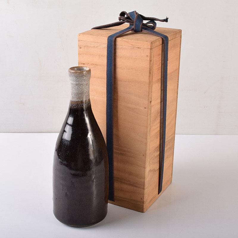 朝鮮唐津　古唐津　徳利　時代箱付　C　R8434