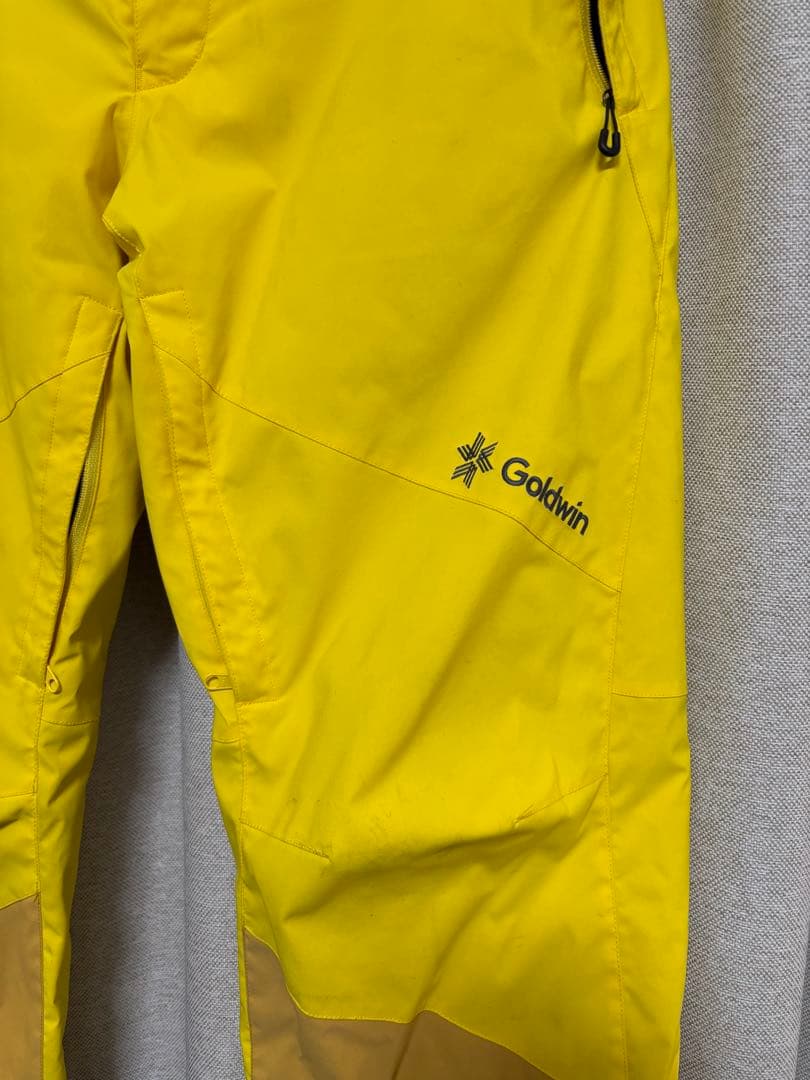 Goldwin スキーウェア イエロー
