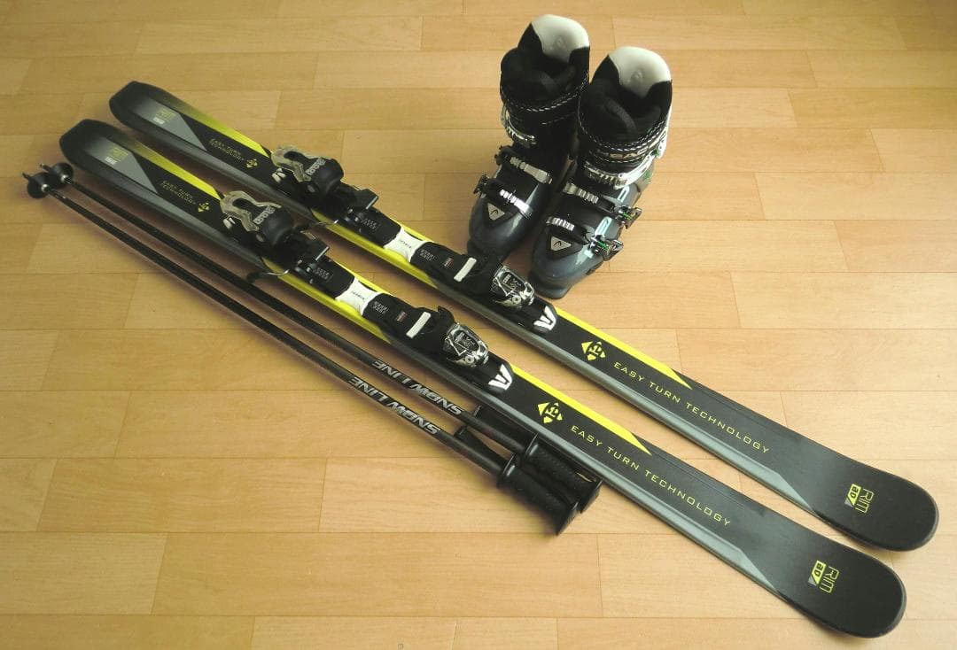 ■■送料無料■メンズスキーフルセット■板156靴26-26.5■メンテ付■■