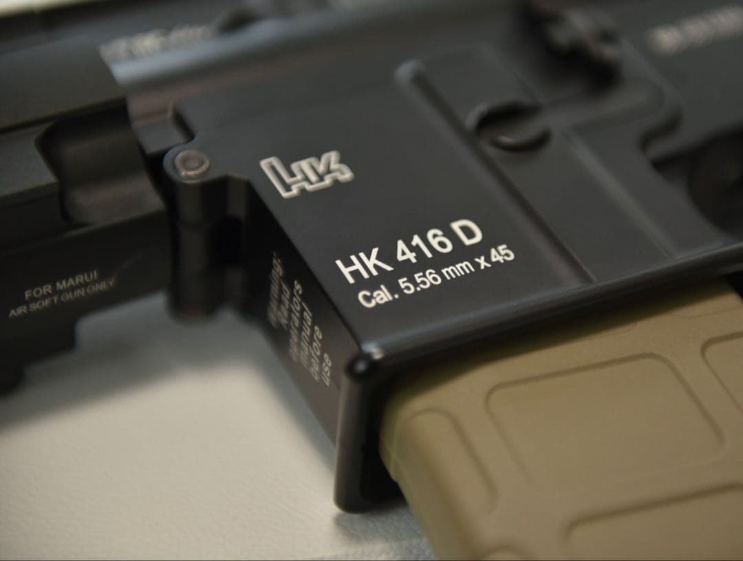 次世代電動ガン　HK416 デルタカスタム ブラック