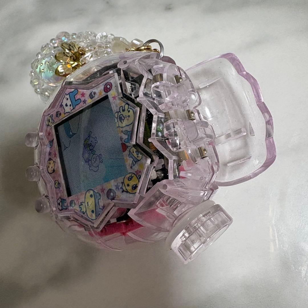 たまごっちパラダイス カスタムシェル ピンクラメクリア♡