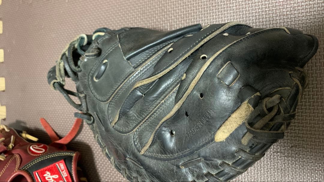 ZETT ブラック 軟式グローブ