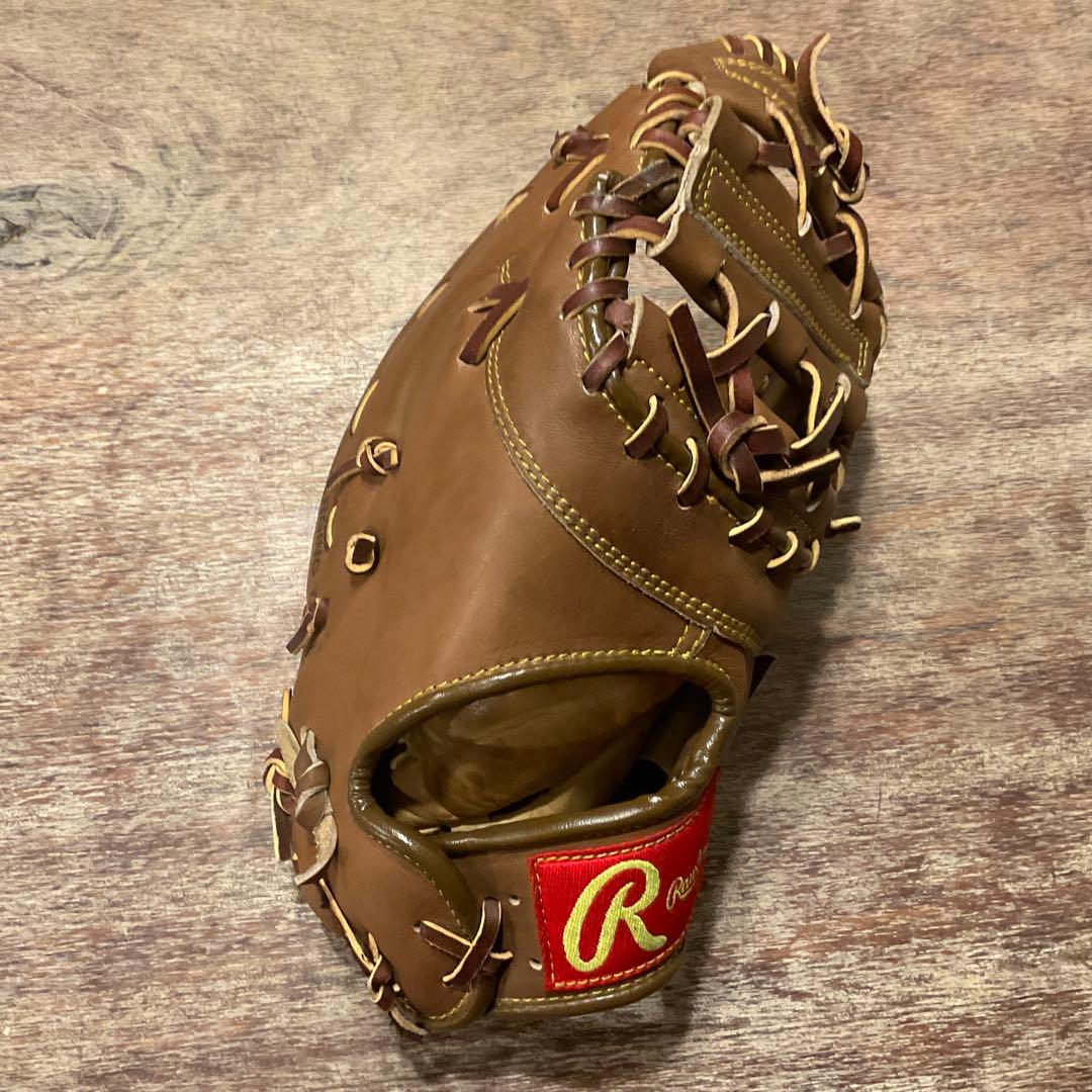 ローリングスのファーストミット 軟式グローブ TEGRAT RG861F 旧ロゴ