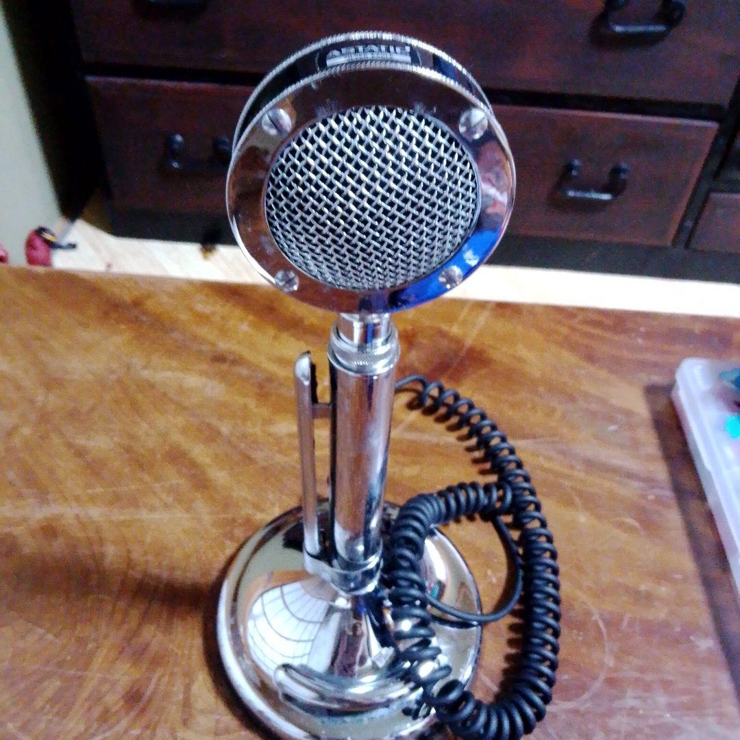 ASTATIC社トランシーバー クローム仕上げ アメリカ合衆国紋章付き