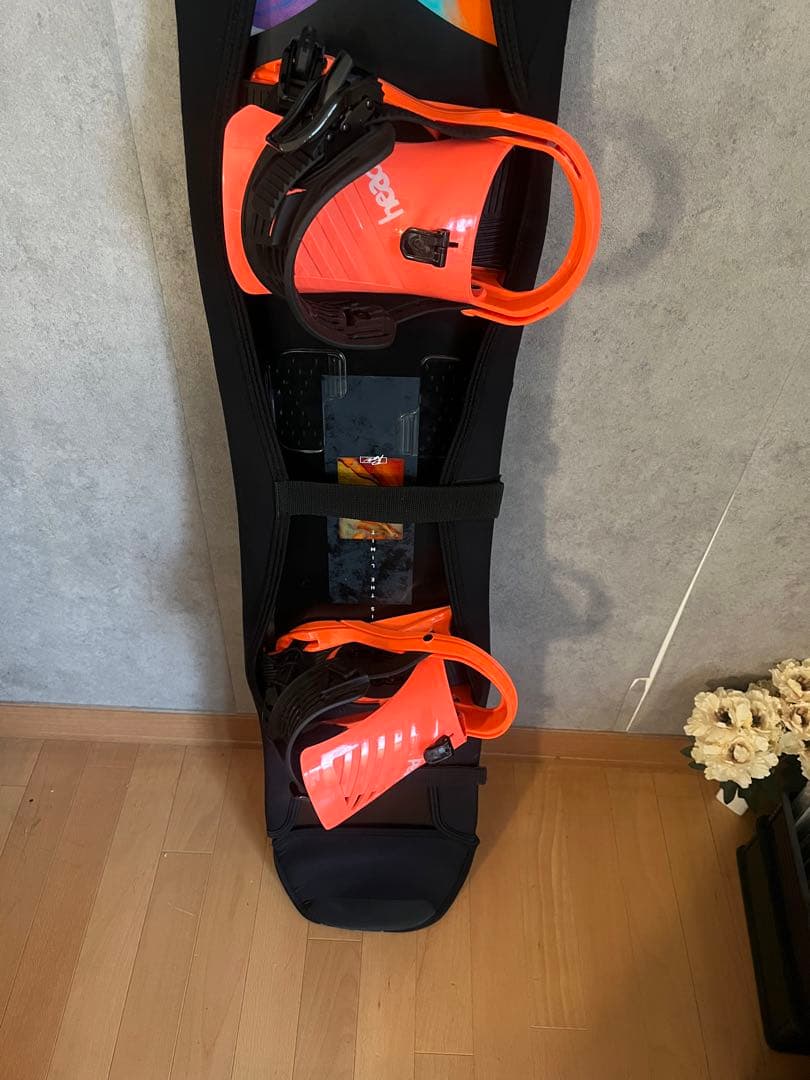 HEADスノーボードセット　ボード142 ビンディング、ケース付き