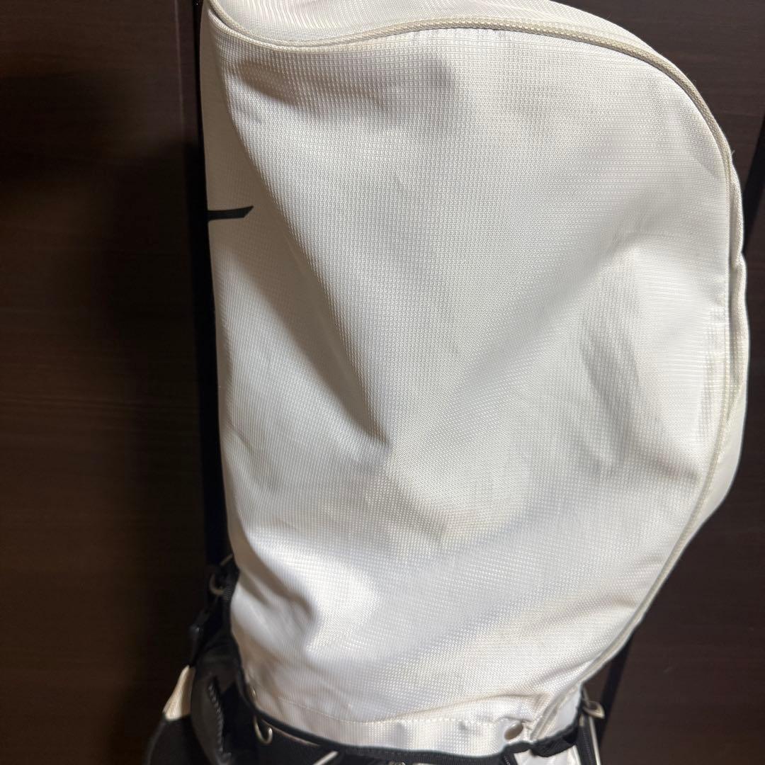 Mizuno キャディバッグ ゴルフバッグ ホワイト/ブラック