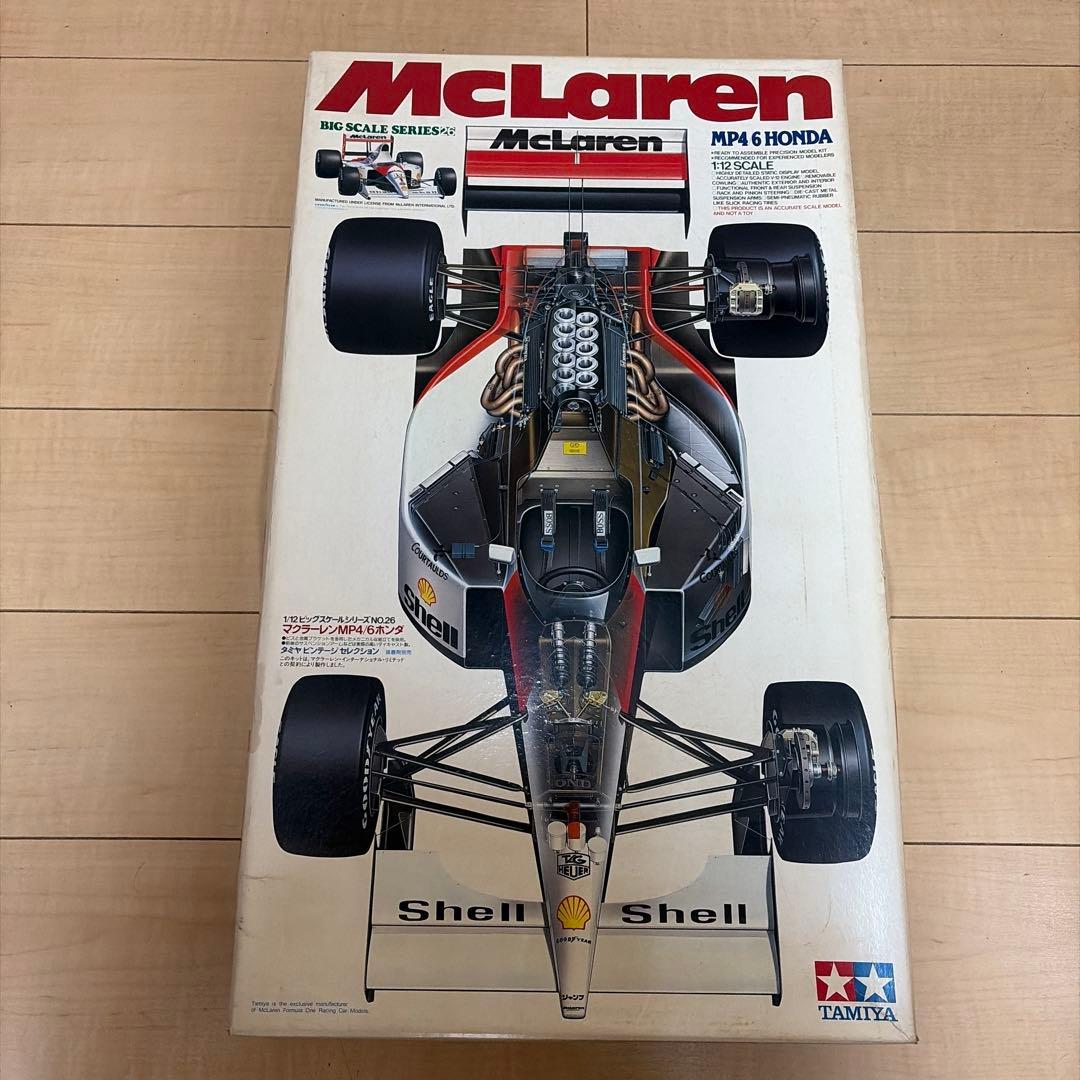 タミヤ 1/12 マクラーレン MP4/6 ホンダ ビッグスケールシリーズ