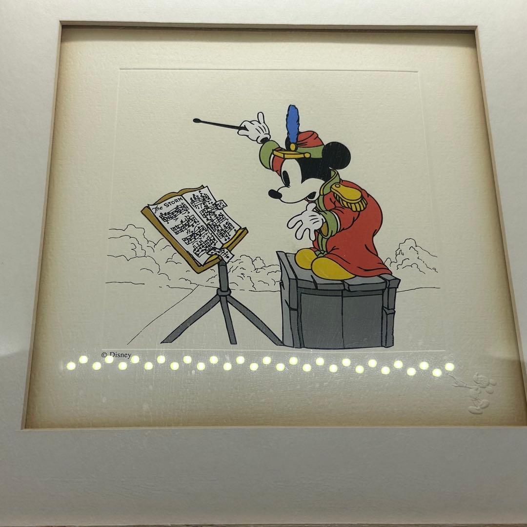Mickey Mouse 指揮者 ミッキーの大演奏会　アート(裏面に証明書あり)