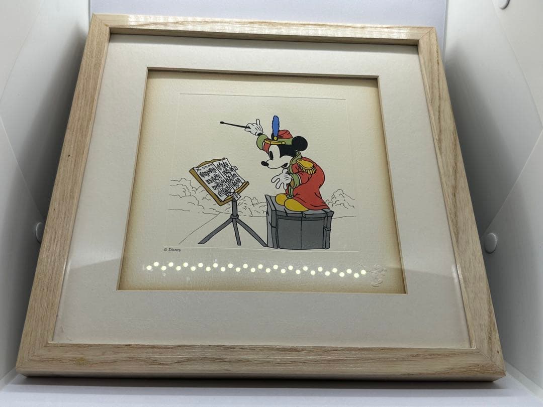Mickey Mouse 指揮者 ミッキーの大演奏会　アート(裏面に証明書あり)