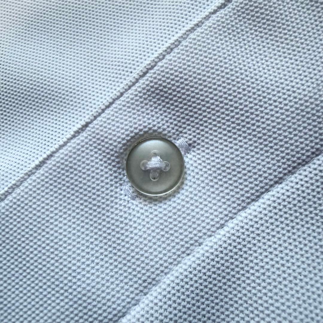 新品 Cph/Golf ゴルフ ポロシャツ 長袖 XL ホワイト グリーン ロゴ