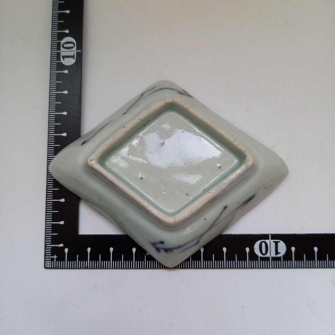 古伊万里　小皿　手塩皿　コンニャク印判　江戸骨董