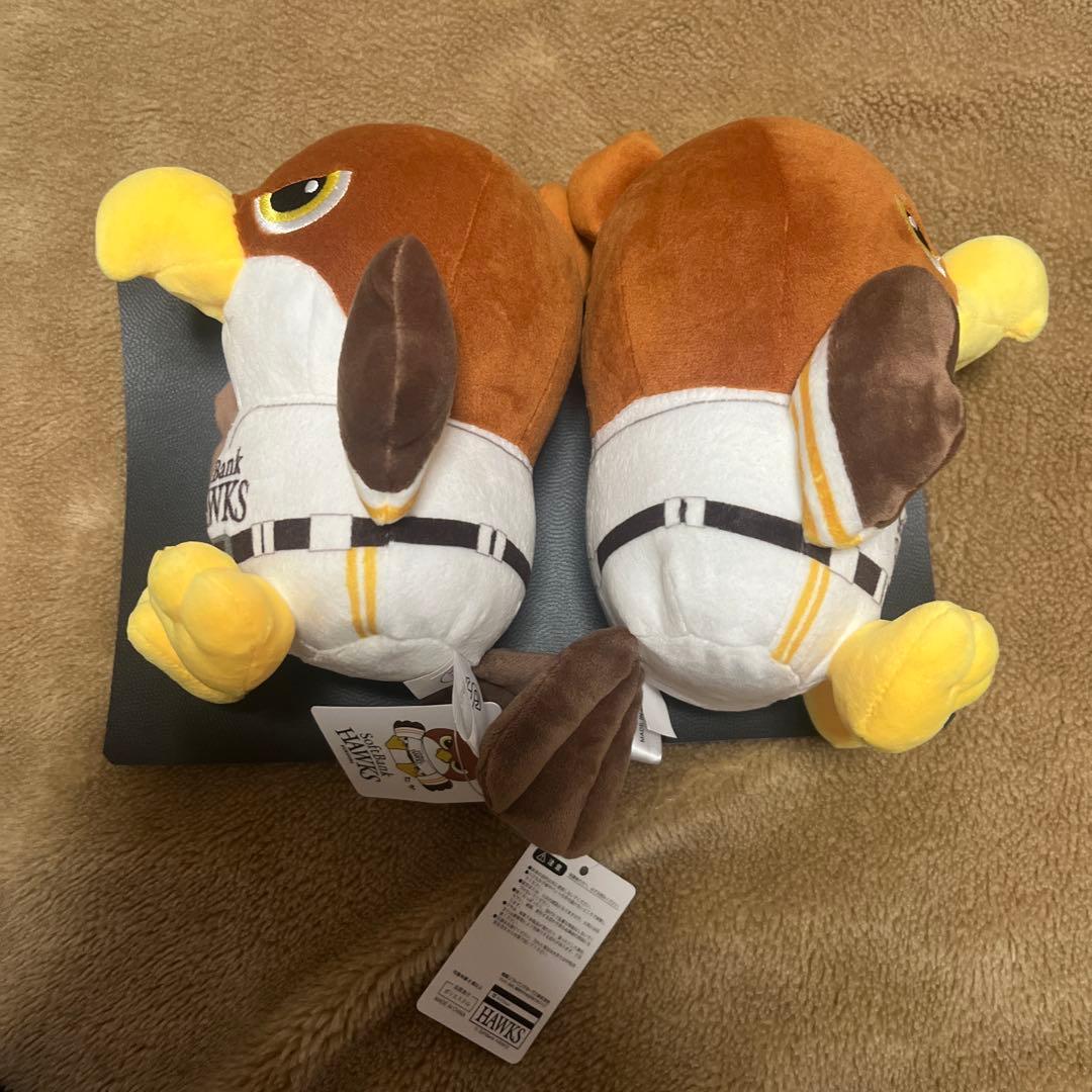 SoftBank Hawks ぬいぐるみ 2体セット6等