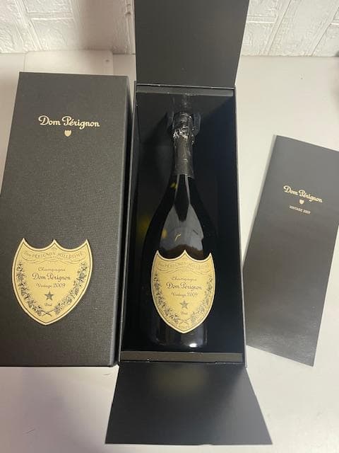 新品未開栓 ドンペリニヨン シャンパン ヴィンテージ2009年 箱・冊子付属