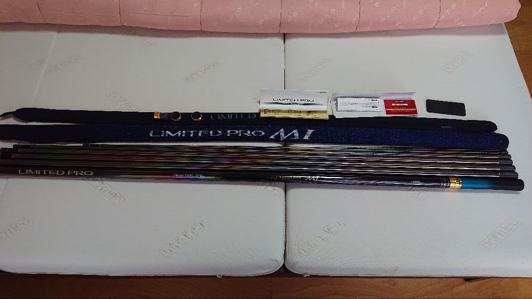 鮎竿シマノ、リミテッドプロMIシルキーダンサー90-95HWおまけ付き