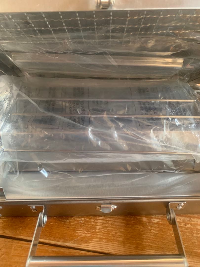 廃盤品 未使用 コールマン フォールディング　テーブルトップ ステンレスグリル