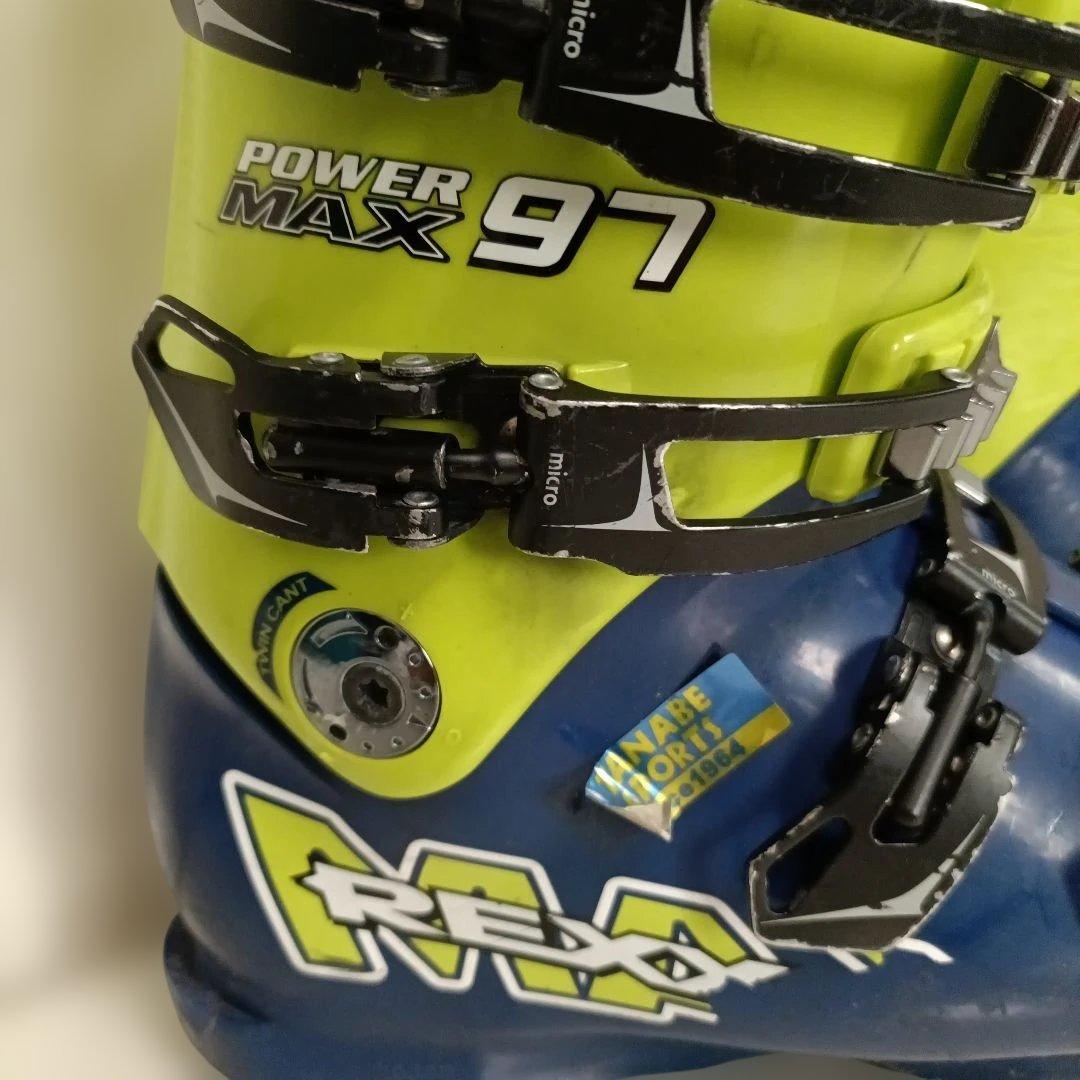REXXAM POWER MAX 97スキーブーツ 青/緑 25〜25.5センチ