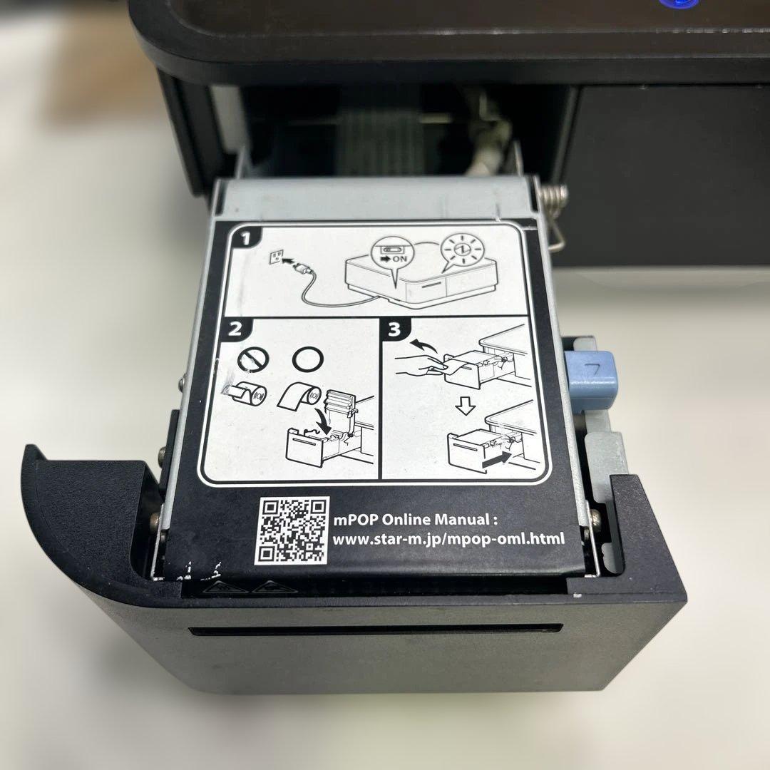 6790 エアレジ スター精密 キャッシュドロア プリンター付ドロア