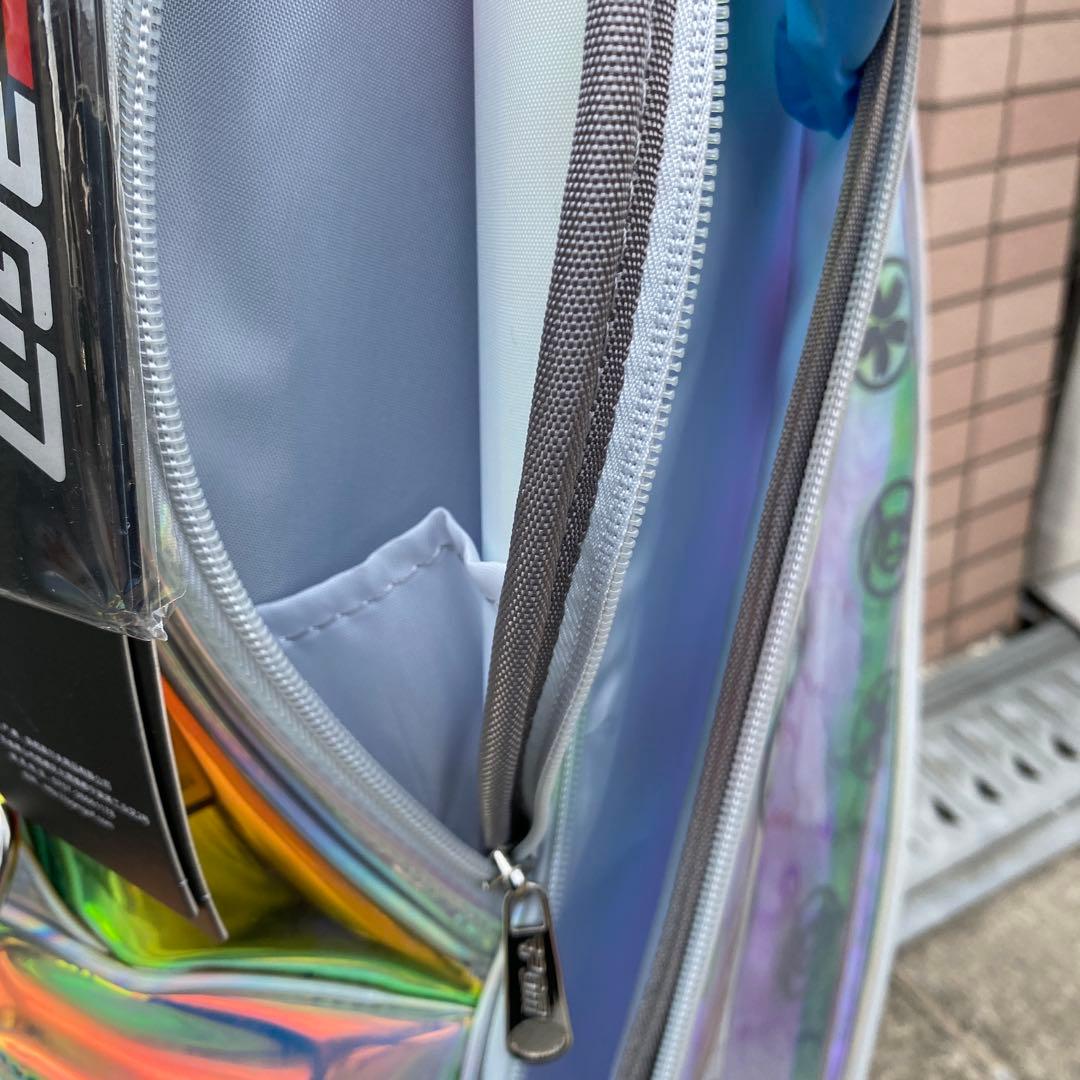 Mn様の専用ページ 新品未使用　虹色 透明ゴルフバッグ