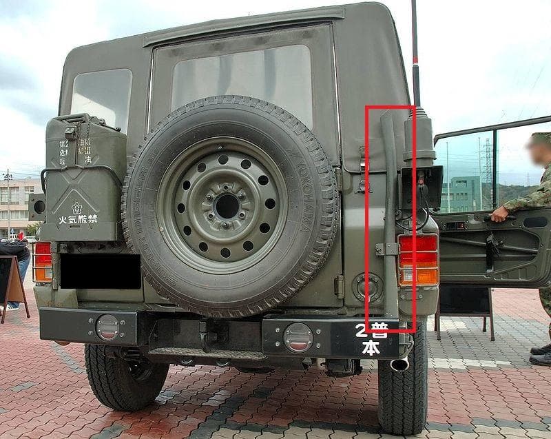 s*t様 自衛隊 73式パジェロ　斧　オノ　ジープ車載用　デットストック