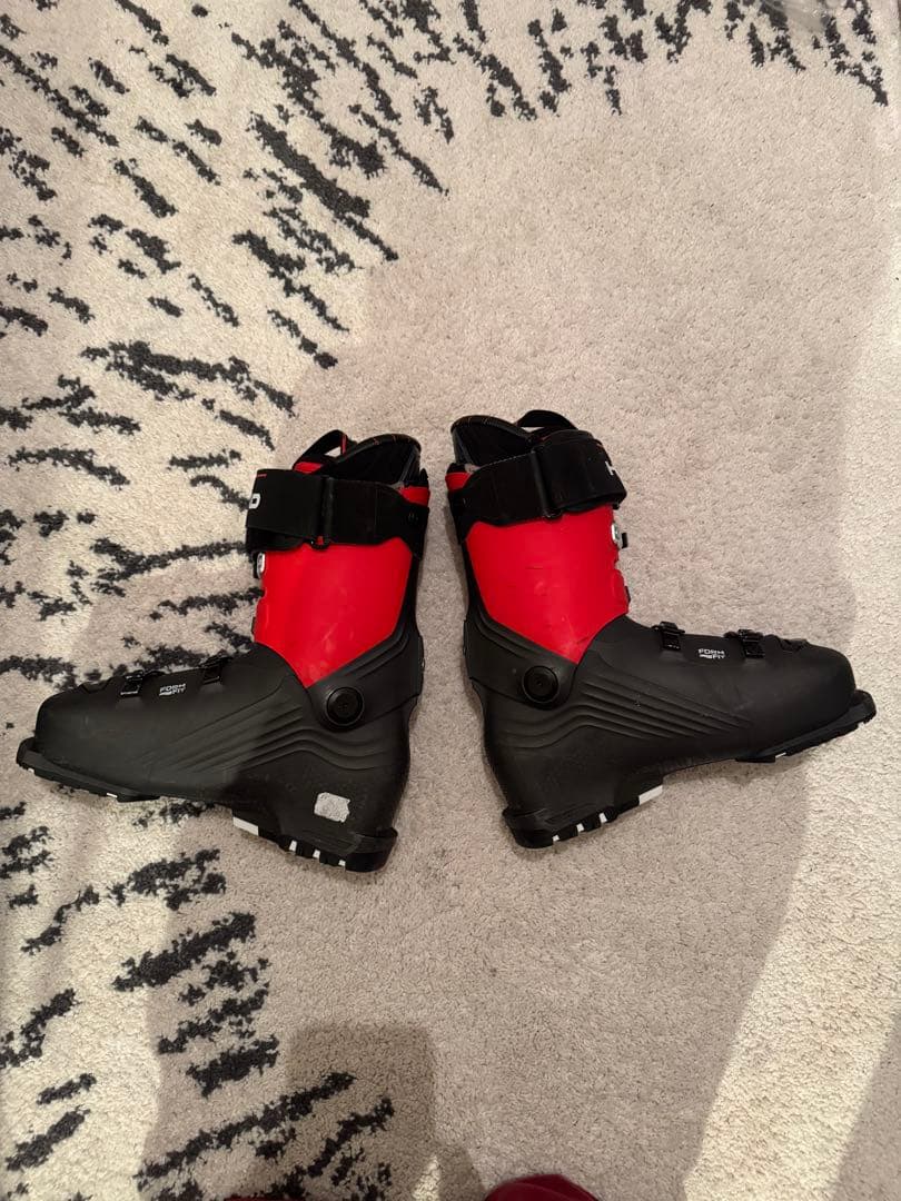 HEAD スキー用ブーツ ブラック/レッド 27/27.5 Form Fit