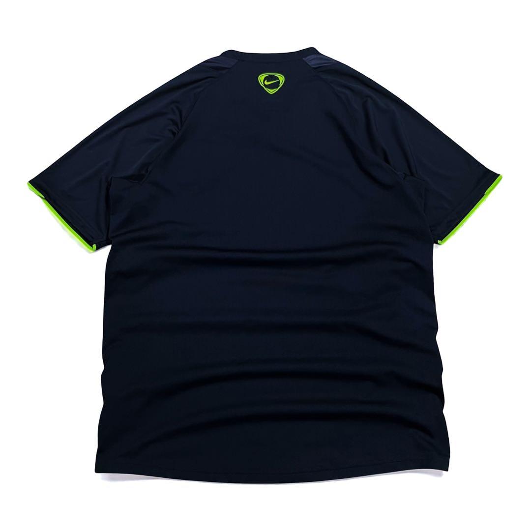 【希少】08/09 FCバルセロナ トレーニングシャツ ネイビー NIKE M