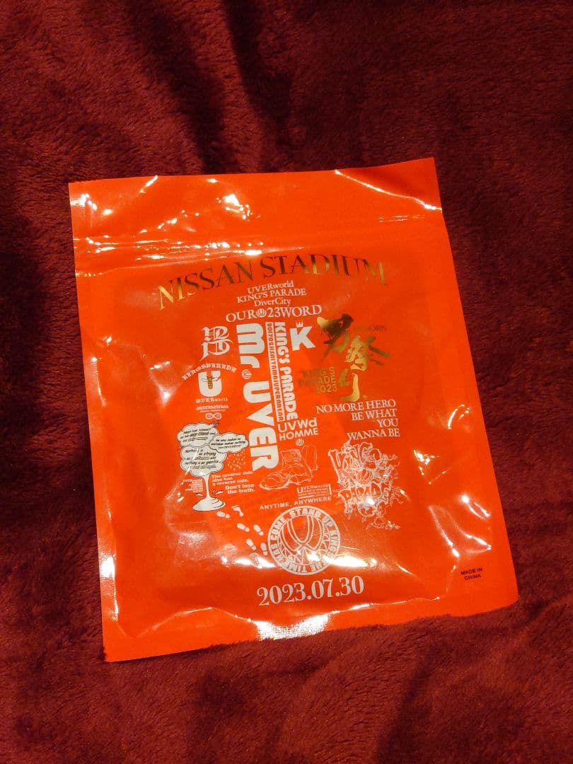 UVERworld グローブ 2023 NISSAN STADIUM