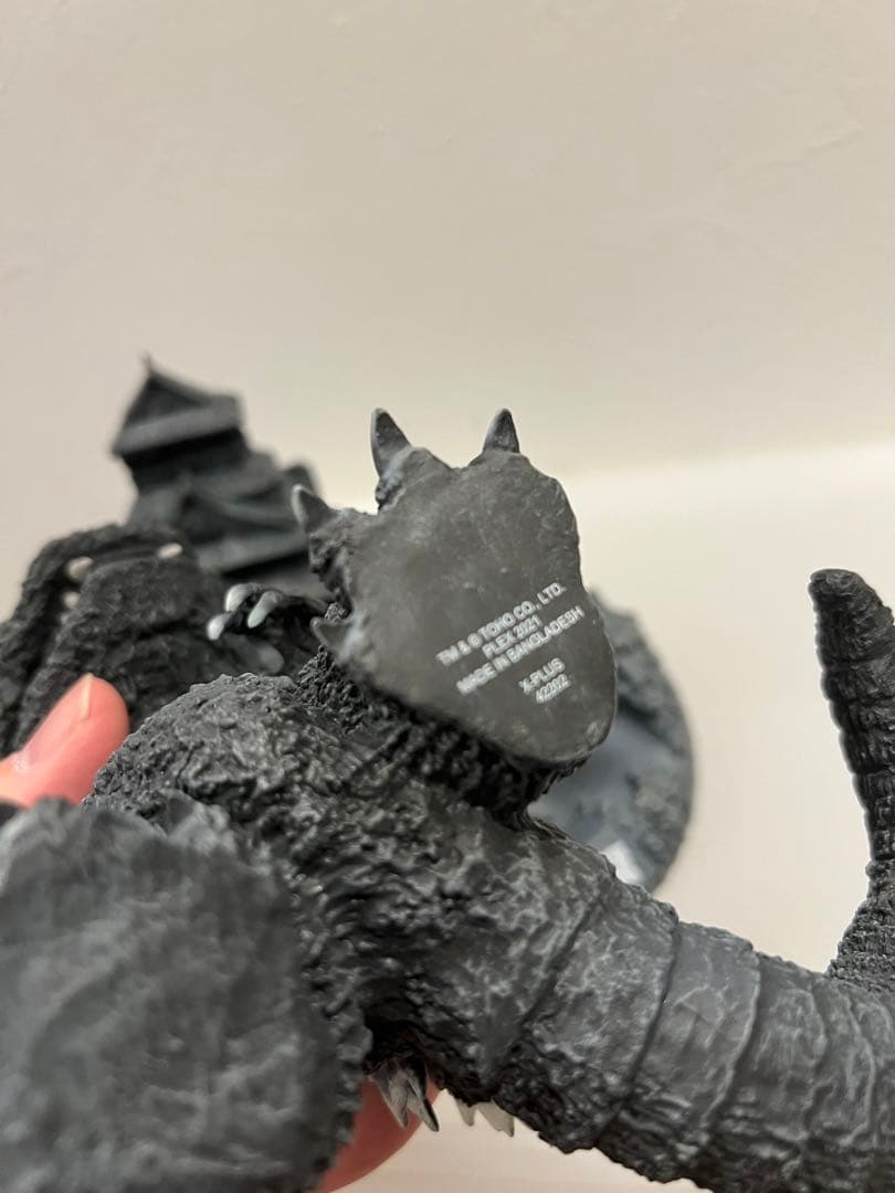 美品　デフォリアル ゴジラ1955 大阪城ジオラマセット　限定