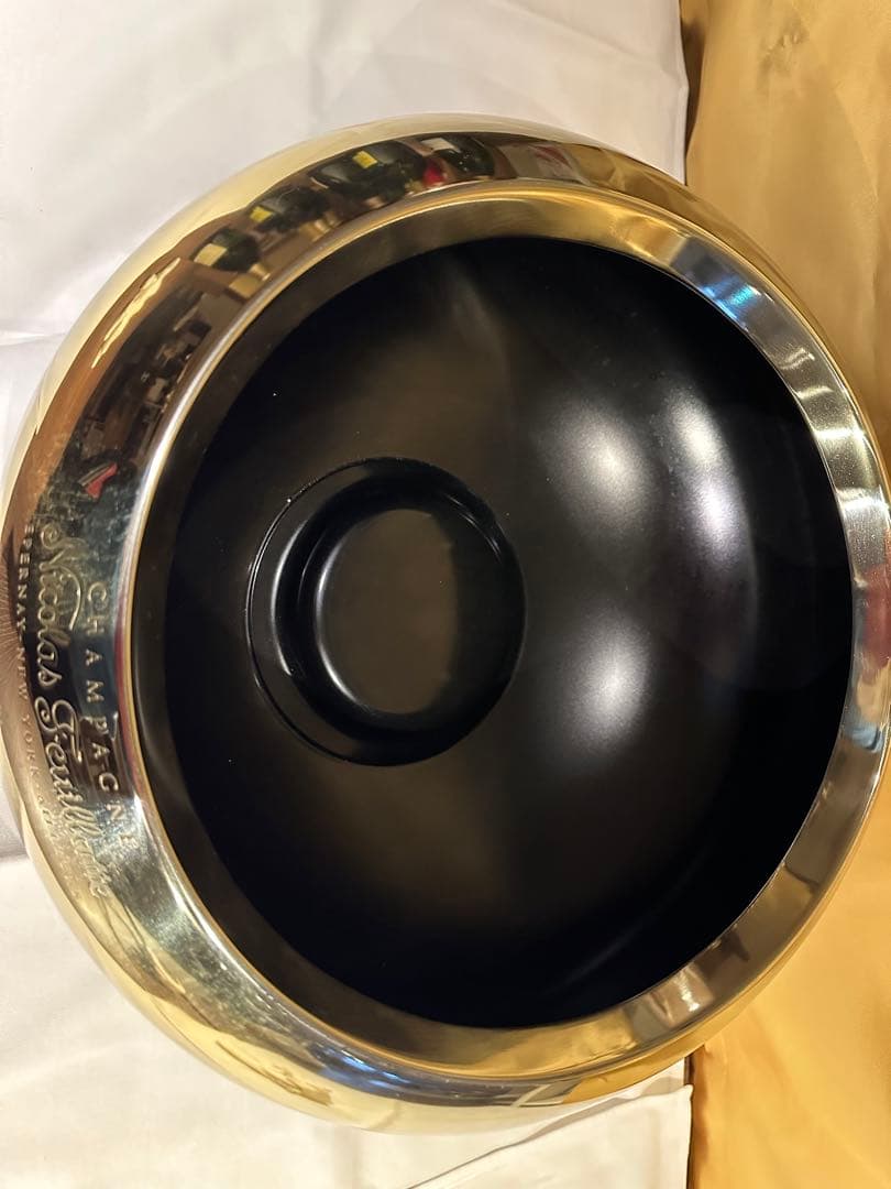 ニコラ・フィアット・シャンパーニュ・クーラー＆キャンドルホルダー3個付き