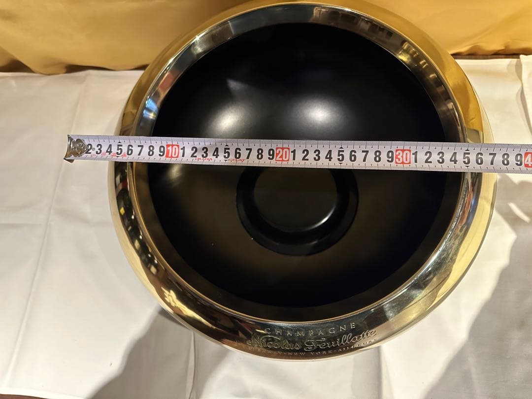 ニコラ・フィアット・シャンパーニュ・クーラー＆キャンドルホルダー3個付き