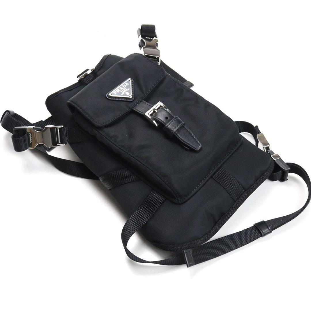 プラダ PRADA ペット用品　犬 いぬ PRADA ハーネス ロゴポーチ付