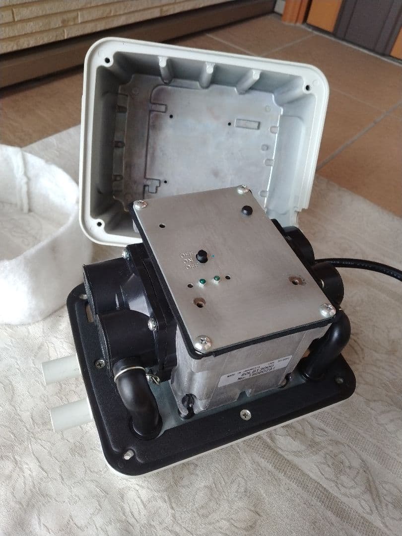 【安永（EP-80E-L）80L】ダイアフラム　エアポンプ　ブロワー　浄化槽