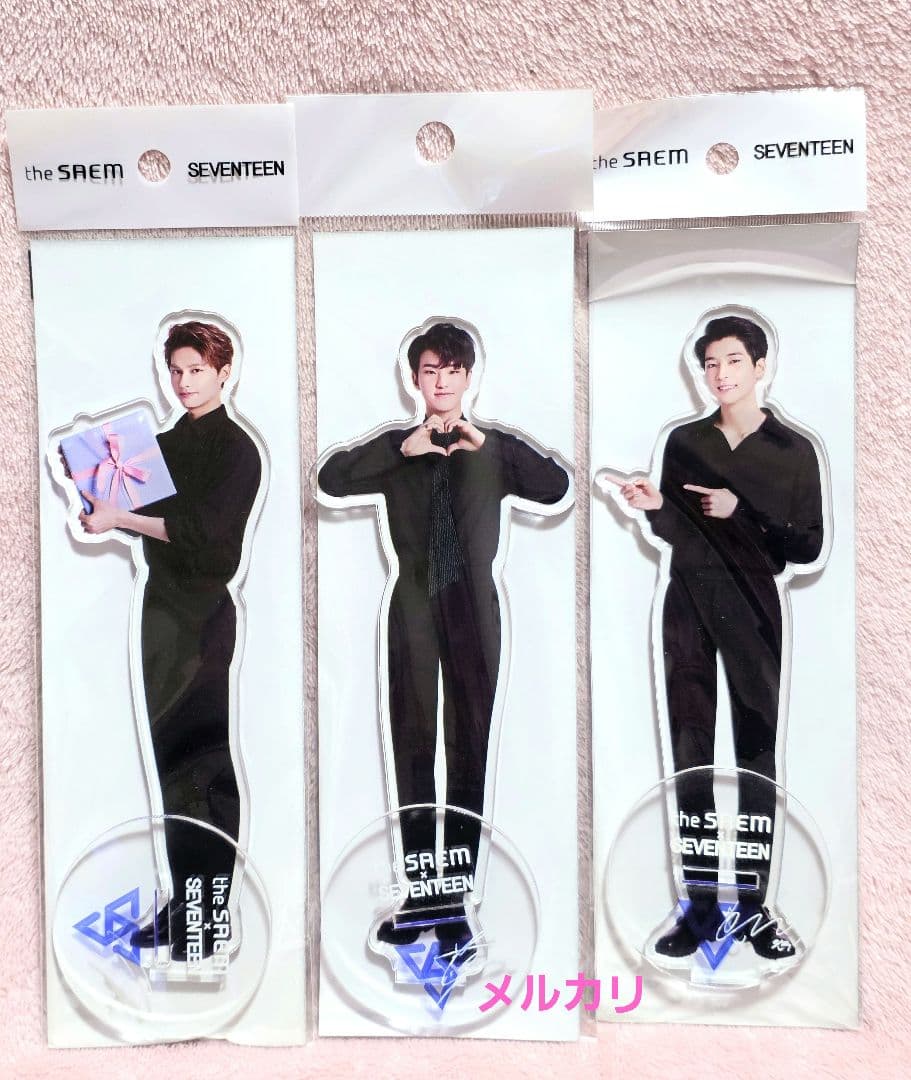 seventeen アクスタ 未開封セット theSAEM 限定 セブチ