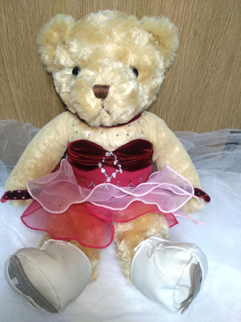 スケートベア 浅田真央 maomao テディベア 幻想即興曲 クマ ぬいぐるみ