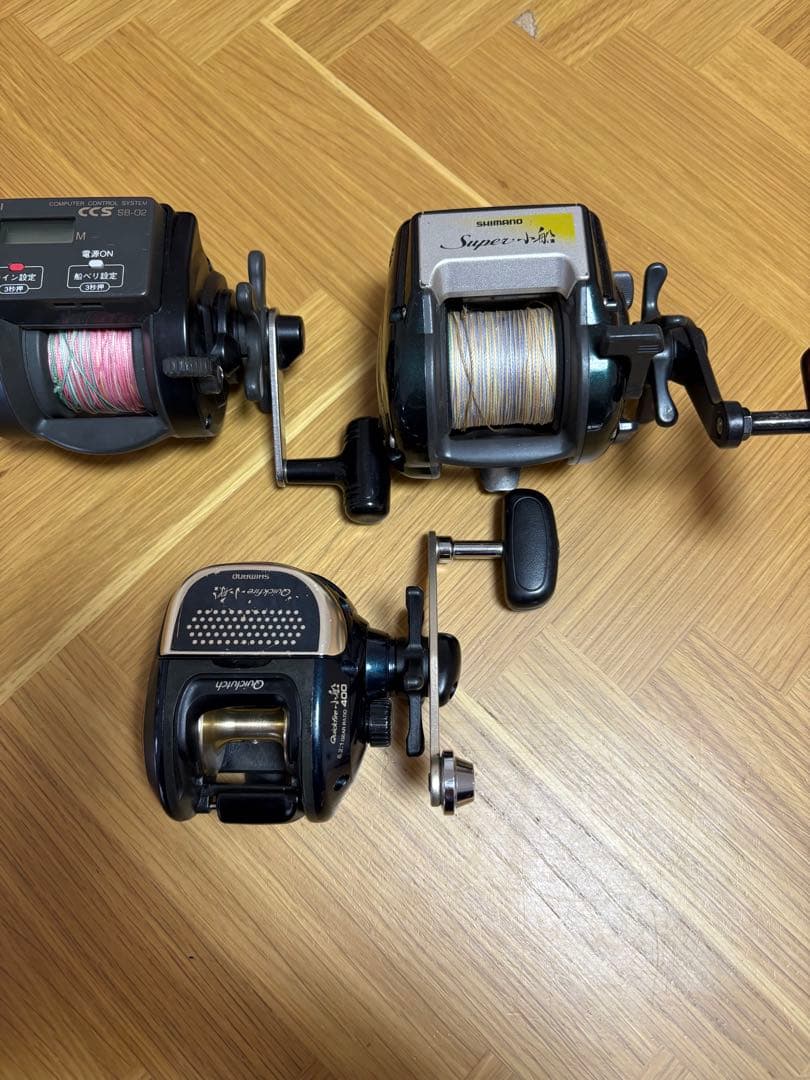 RYOBI ALERT棚 SHIMANO Quickfife 小船 3台